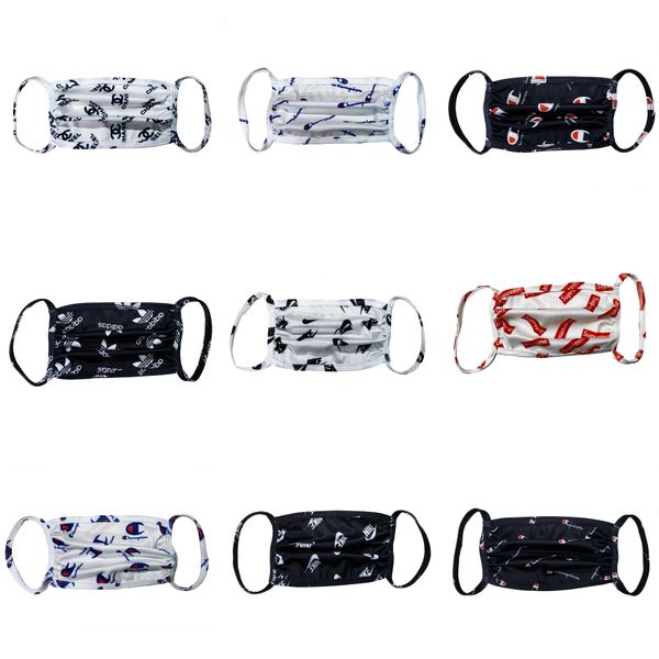 

supply washable s mask cotton comfortable face masks 3-layer fashion designer mask dustproof earloop masks 202005153#336, Blue;pink