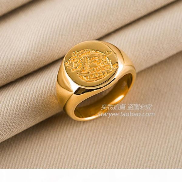 

kingsman the secret service custom signet rings for men women 925 sterling silver gold color jewelry customize engraving y1892705, Slivery;golden