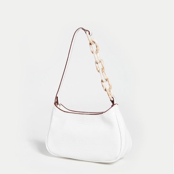 

fashionable ladies shoulder bag pu leather diamond chain crossbody bag luxury designer handbag travel storage