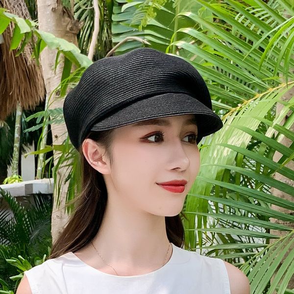 

all-match fashion women's new japanese forward hat all-match fashion women's beret new japanese beret forward hat, Blue;gray