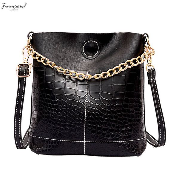 

handbag womens fashion solid color crocodile shoulder bag messenger bag fashion bags handbags women bags purse 2020 20