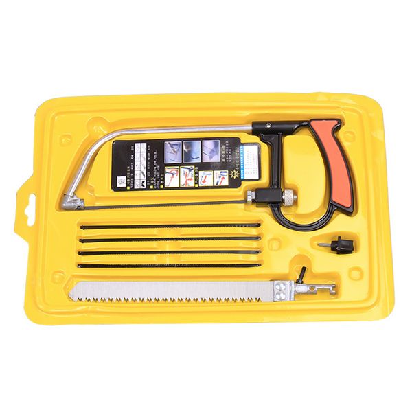 

8-in-1 multi-purpose hand saw metal hacksaw diy wood plastics glass rubber ropes ceramics woodworking saws set kits