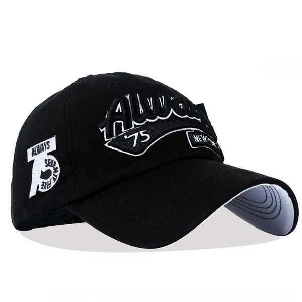 

pure cotton baseball baseball cap letter embroidery always75 3d stereo embroidery cap, Blue;gray