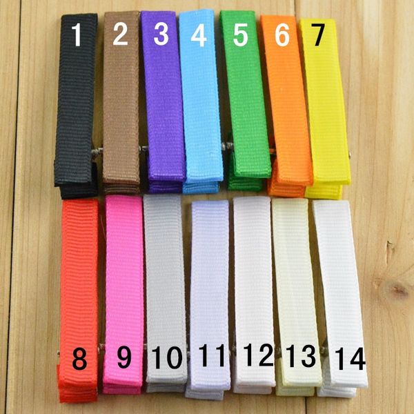 

pk2qp 6cm guangdong children's handmade cloth 14 colors diy hairpin accessories 6cm guangdong children's diy accessories headdress, Slivery;white