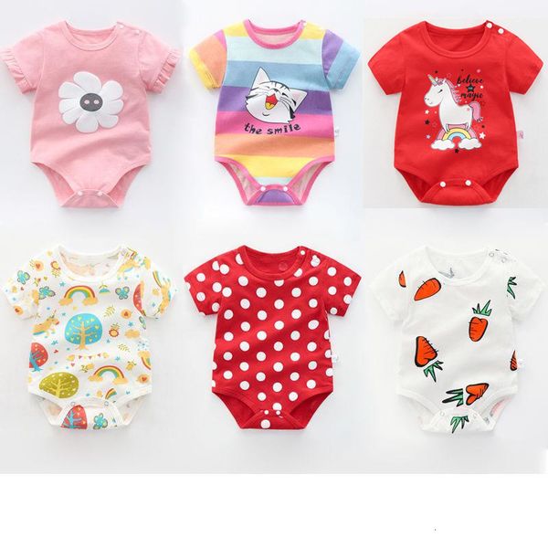 

baby girl clothes summer ropa new born bodysuit cartoon baby clothing 0-3y funny baby costume pajamas ropa de gemelos home wear, Blue