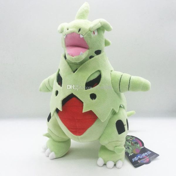 

100% cotton 11.8" 30cm tyranitar plush toy for child holiday gifts wholesale