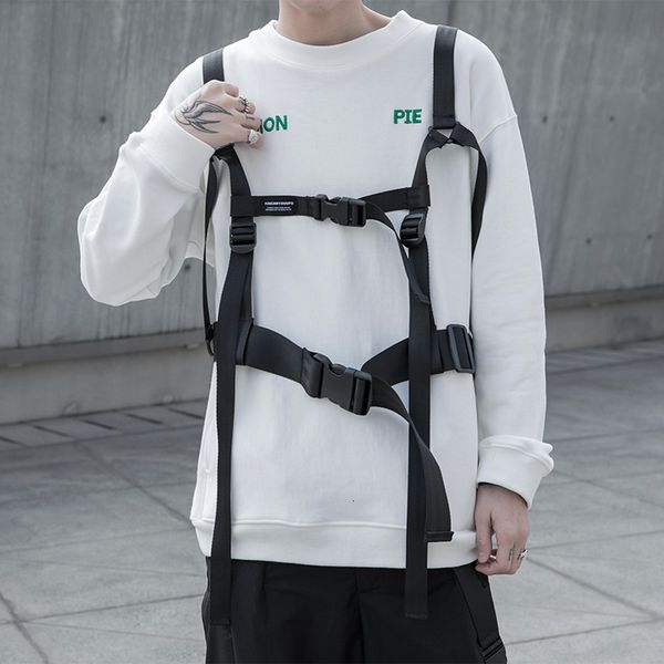 

multi-function chest rig strap function daily decorative hip-hop streetwear shoulder strap adjustable buckle belt men and women