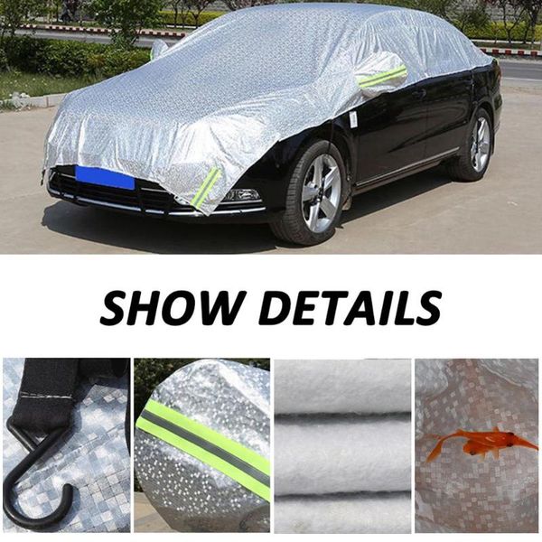 

196*90 inch car covers windshield sun visor for cars windshields for suvs trucks minivans uv resistance car cover