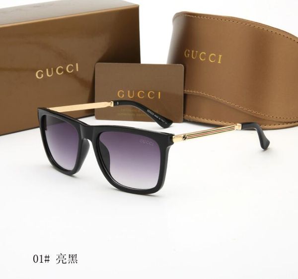 

luxury desinger square sunglasses with stamp uv400 full frame sunglasses for women men fashion accessories d104, Silver