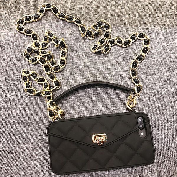 

droshipping vip link shoulder bag purse wallet soft silicone back phone case for iphone 11 pro max 6 6s 7 8 plus xs max xr x 10