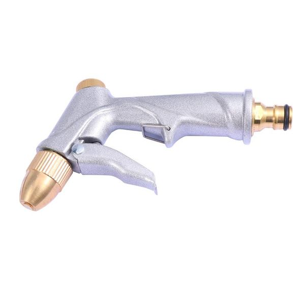 

full metal sds1 high pressure multifunction car washing gun washer gun high-pressure sprayer watering toolsilver (short sprayer