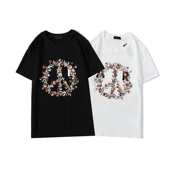 

mens designer t shirt for summer fashion letter printed t shirts casual men women tees tshirts size s-2xl, White;black