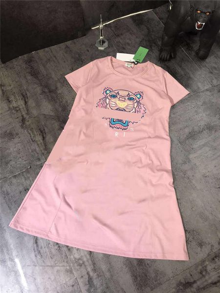 

women dresses fashion summer new style dresses tiger emboridery women designer dresses women summer, Black;gray