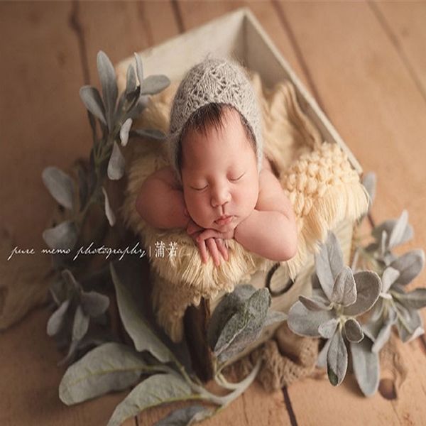

ins newborn pgraphy props baby baby p prop pineapple blanket mat pineapple pattern tassel pattern blanket, Blue;gray