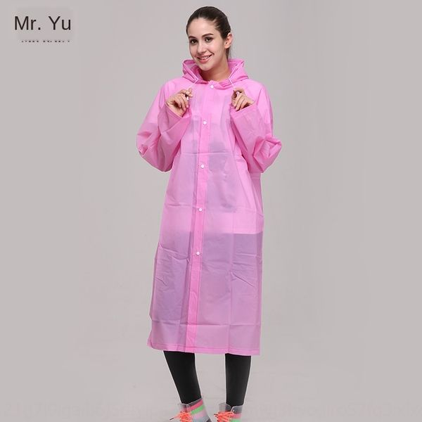 

14yzq mryu eva thickened outdoor hiking fashion cape cloak cloakraincoat mryu eva jumpsuit thickened outdoor hiking poncho fashi, Black