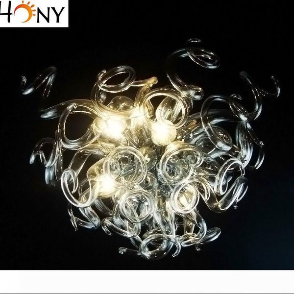 

romantic crystal chandelier table centerpiece for wedding decor modern style hand blown glass crystal chandelier