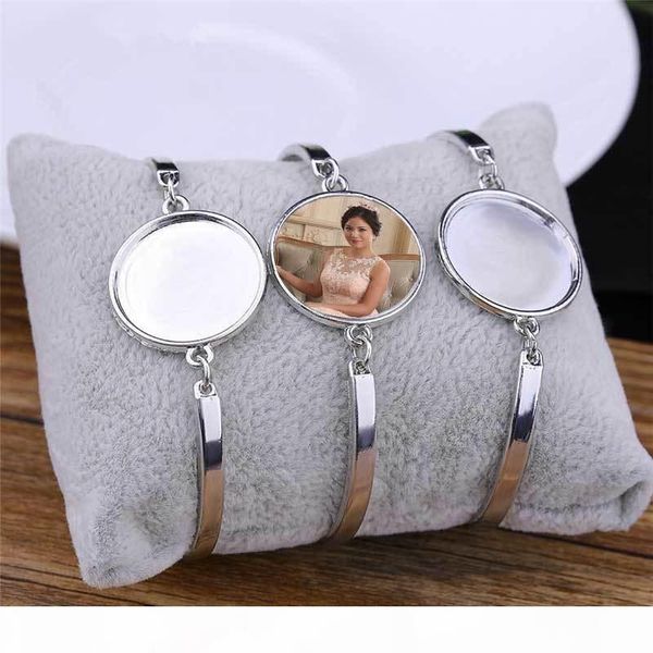 

sublimation bracelets for women fashion heat transfer blank bracelet jewelry blank consumables supplies new arrvial 15pieces lot y19062901, Black