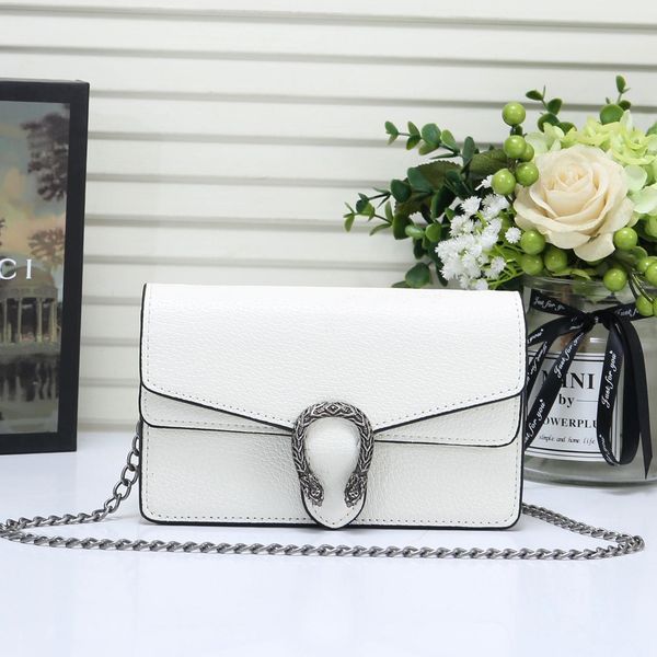 

новое прибытие vintage style женщины сумка мода классический цепи кожи crossbody сумки на ремне малый закрылков дизайнер luxury lady посланн