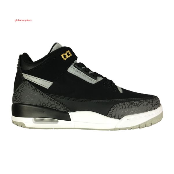 

tinker 3s black cement three grey elephant print basketball shoes new 2019 sneakers mens trainers michael sports, Black;green