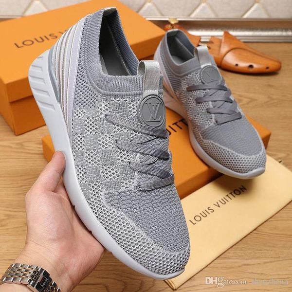 

men casual shoes fashion sneakers footwear zapatos de hombre with original box fastlane sneaker mens shoes luxury chaussures pour hommes, Black