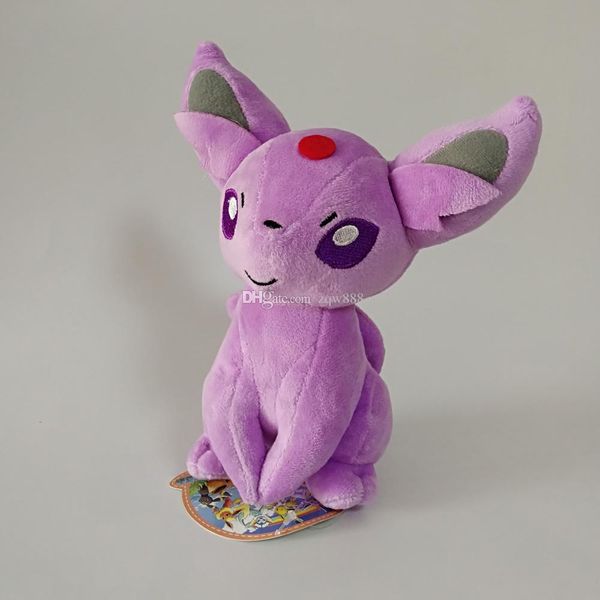 

100% cotton espeon eevee plush toy for child holiday gifts 8" 20cm wholesale