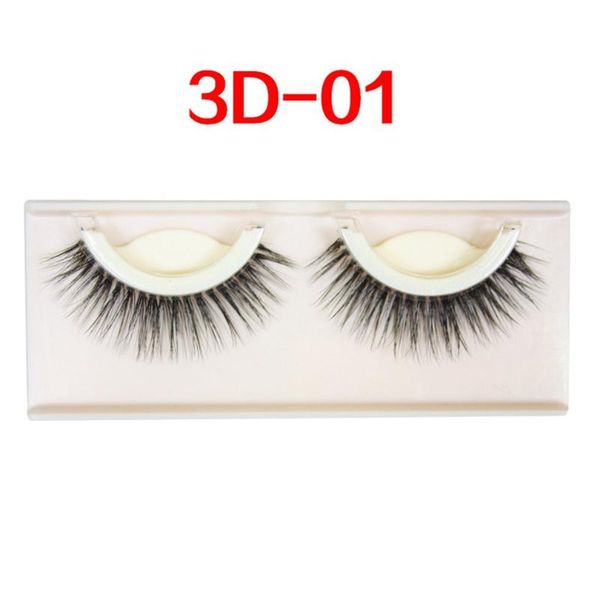 

false eyelashes professional 3d individual natural eyelash extension comfortable soft mink artificial tools