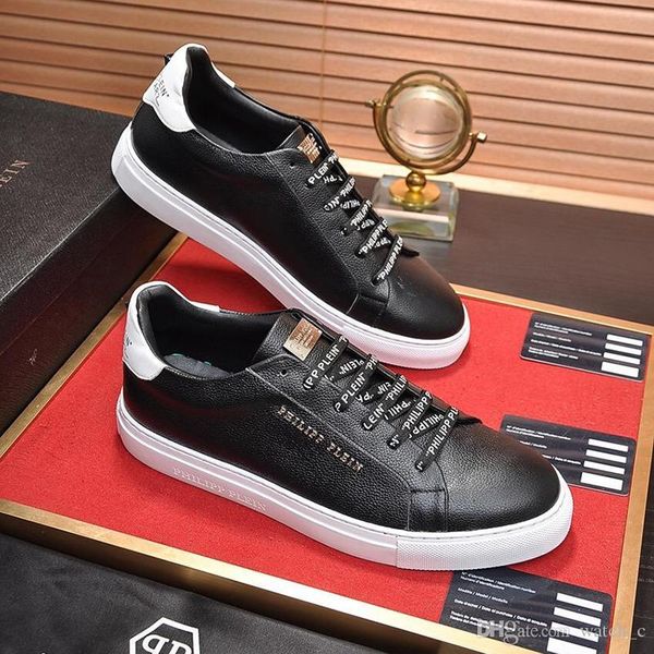 

luxury fashion mens shoes lo -sneakers laminated leather tennis mens shoes fashion herrenschuhe with origin box zapatos de hombre 2020