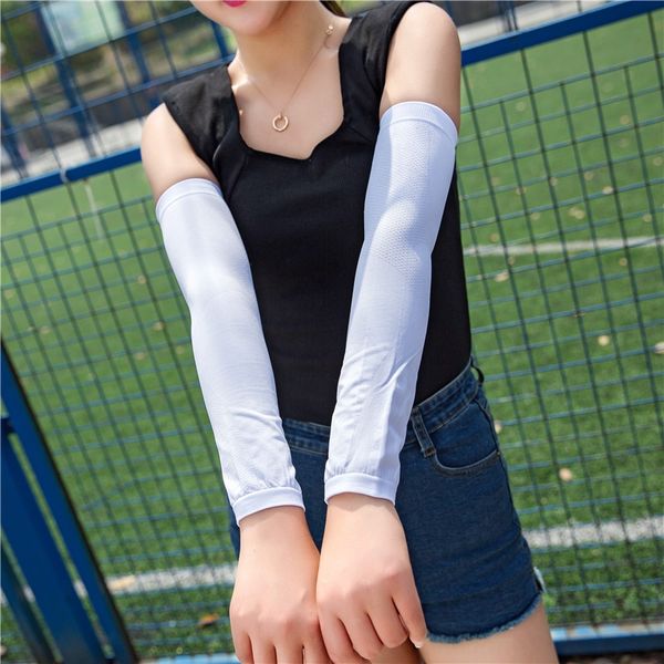 

special offer silk sunscreen fashion men's and women's 3d ice seamless sleeve golf boutique ice silk sleeve
