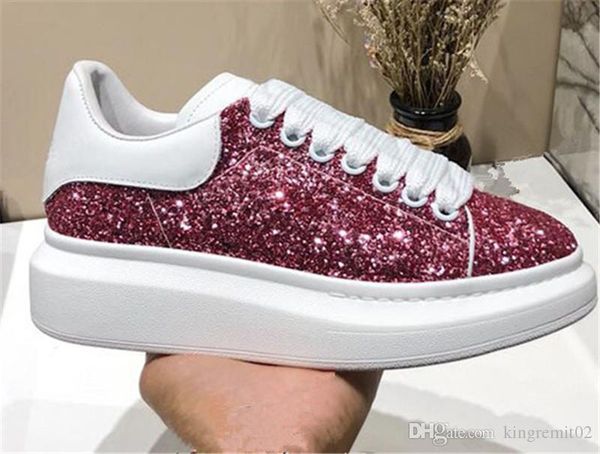 

2020 designer luxury velvet black shoe mens womens casual shoes beautiful platform luxury leather shoes glitter shinny heelback dress shoe