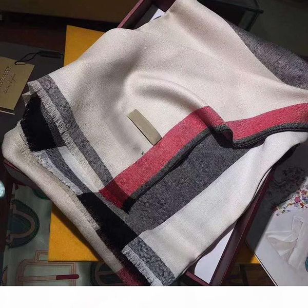 

big paid scarf man winter warm luxury scarf woman plaid blanket scarf new designer neck warm clasic autumn mens scarves with logo, Blue;gray