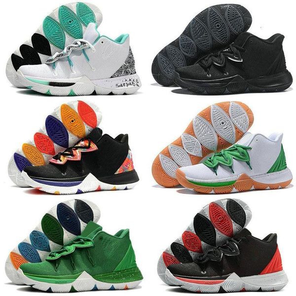 

limited 5 men kyrie basketball shoes 5s black magic for kyries chaussures de basket ball mens trainers sneakers zapatillas 40-46