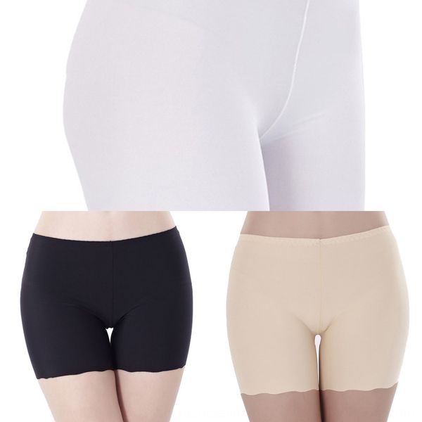 

leggings seamless women's summer anti-exposure insurance boxer tight safety pants safety pants shorts large size thin, Black;white