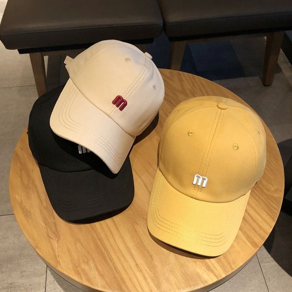 

gb355 ins women's summer fashion simple  letter embroidery baseball men's all-match baseball cap embroidered hat curved brim sun, Blue;gray