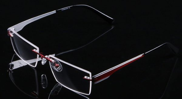 

women spectacles prescription men frames luxury ps0505 glasses rimless eyewear rx eyeglasses gmrav, White;black