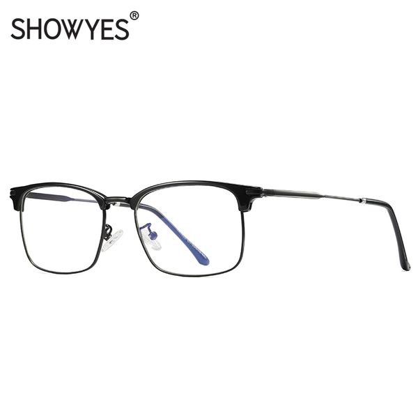 

blue light filter glasses anti radiation plain eyeglasses square frames high clear lenses anti blue ray computer spectacles 005, White;black
