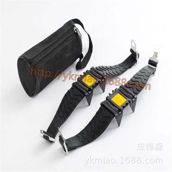 

3kagq четыре зуб четыре-зуба льда коготь открытого скалолазания поставки снег нескользящей обувь не скользит обувь коготь снега противосколь