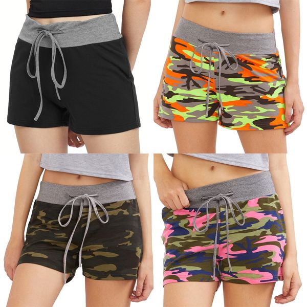 

2020 women short fashion women's linen shorts candy color casual shorts pt058 y19050905#6641, White;black