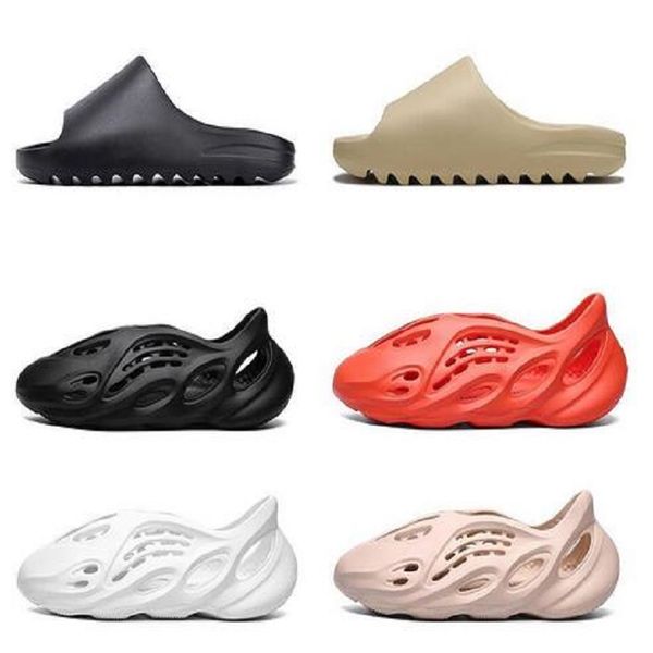 

fashion kanye west slides women men kids slippers 450 house outdoor summer platform sandals walking jogging 29-45