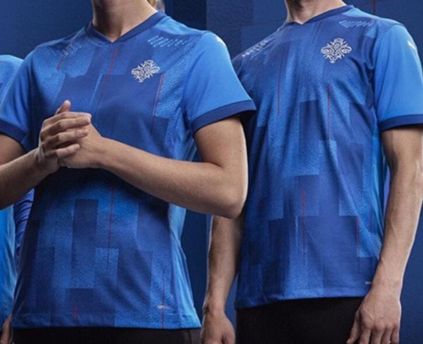 

new 2020 2021 iceland t-shirt iceland mens shirt teens shirts new leisure running shirts, Black;blue