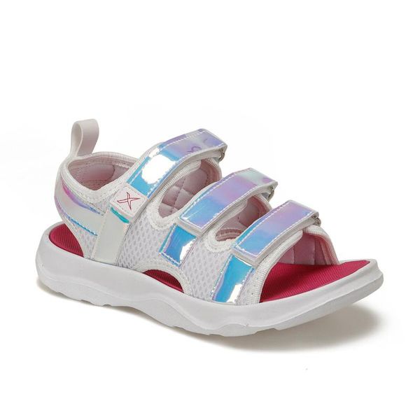 

flo digna white female child sandals kinetix