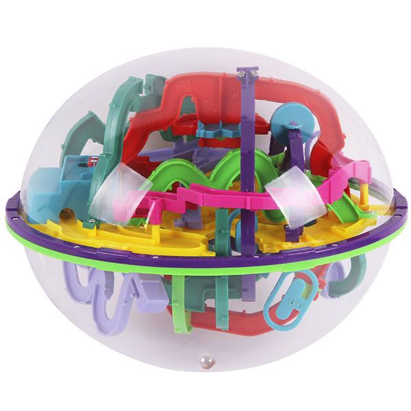 

299 level 23cm biger 3d magic maze perplexus magical intellect ball educational toys marble puzzle game iq balance toy065 y200414