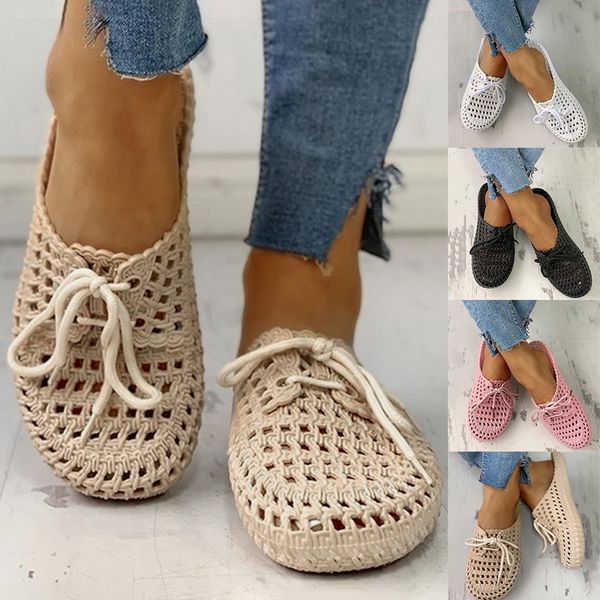 

women home slipper summer 2020 female big size shoes ladies flat casual comfort shoes women's fashionable slippers, Black