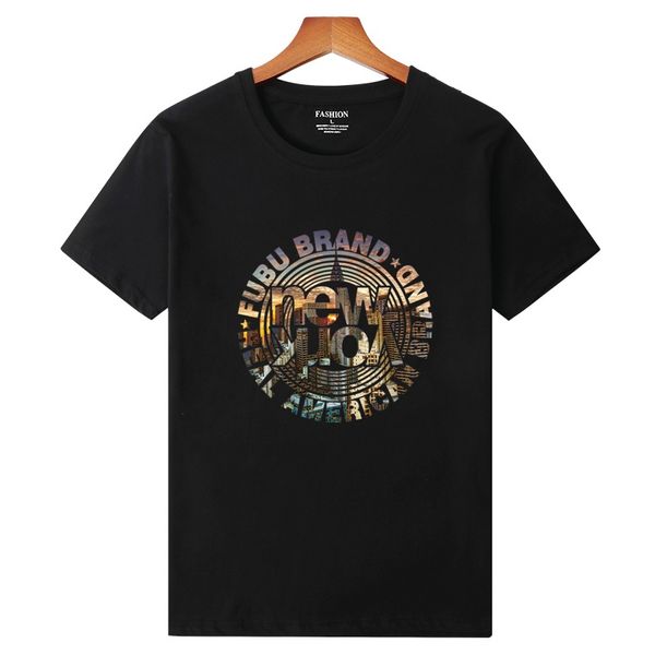 

summer new fashion mens designer t shirts tshirt tee men loose casual printing cotton round neck t-shirt short sleeve shirt polo black, White;black