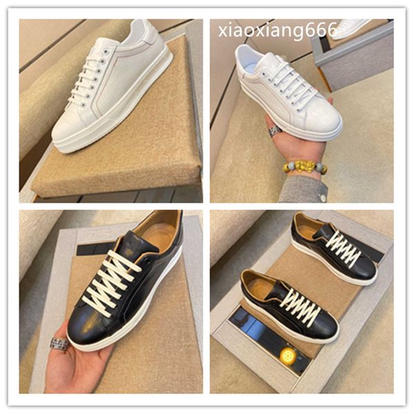 

2020 new men's shoes are concise and atmospheric, trendy men's exclusive fashionable and generous uppers, selected first layer cow, Black
