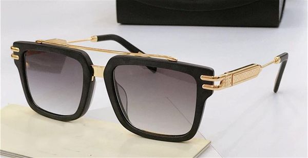 

luxury men glasses the ace brand designer sunglasses square k gold frame high-end outdoor uv400 eyewear, White;black