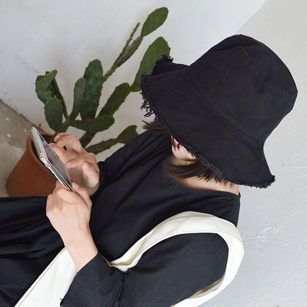 

designer bucket cap female burrs harajuku bucket hat fishing outdoor panama hip hop cap men's summer for fisherman hat women, Blue;gray