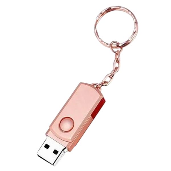 

pc usb flash drives, metal key ring pen drive, mini memory stick data storage device for backup usb2.0 pink