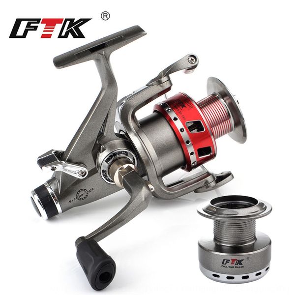 

ftk pole spinning road sub-wheel metal wire cup fishing gear wheel pole fishing gear