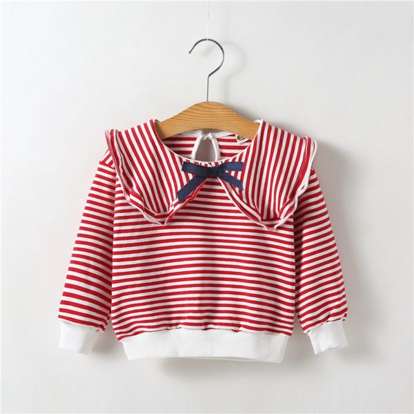 

vbdjm girl's 2019 new spring and autumn clothing 1 korean style fashionable infant solid color cotton sweater sweater 2 children's, Black