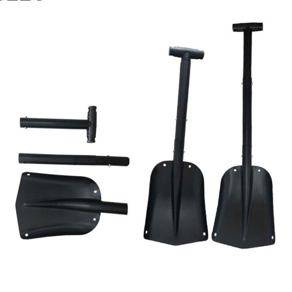 

multifunction snow shovel outdoor car compact adjustable poly blade cleaning l9bc